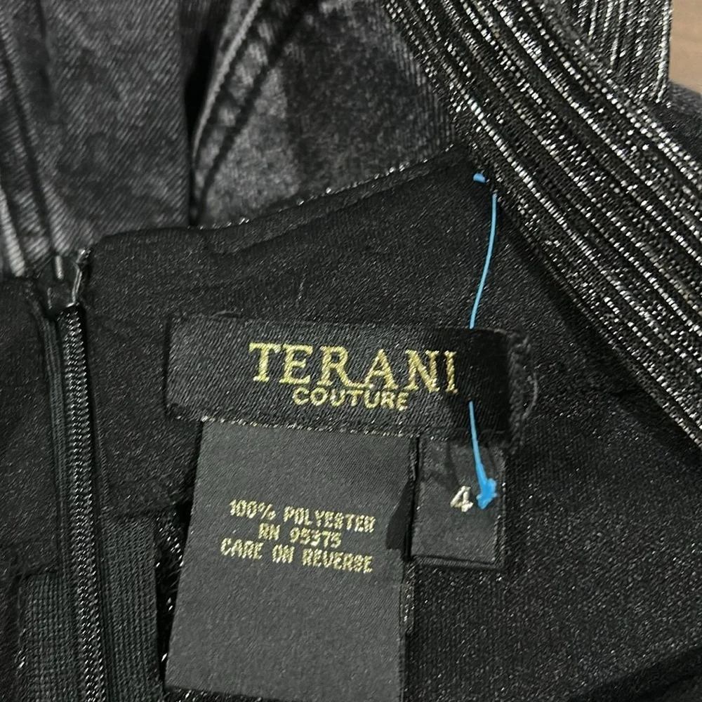 Vintage Y2K Terani Couture Dress Sparkle - Picture 4 of 5